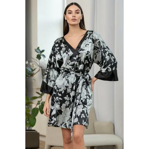Туника MIA-AMORE, размер 4XL/5XL(56-58), черный