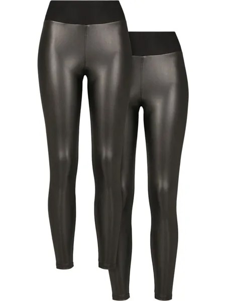 Леггинсы Urban Classics, цвет black+black