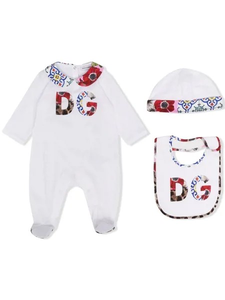 Dolce & Gabbana Kids пижама с логотипом