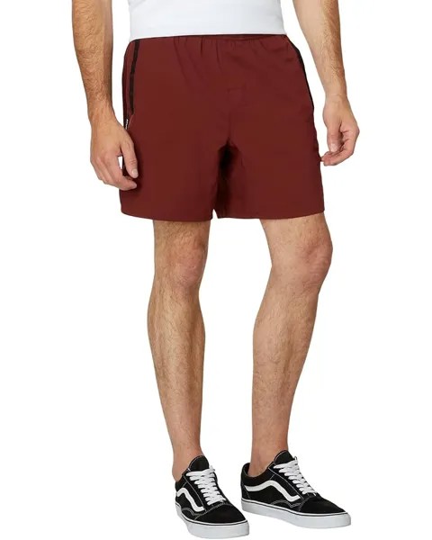 Шорты RVCA Yogger V, цвет Red Brick