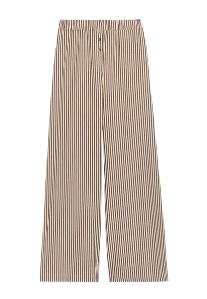 Брюки Rayures Claudie Pierlot, бронза