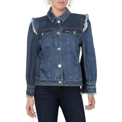 Женская джинсовая куртка с эффектом потертости для холодной погоды Generation Love BHFO 6720