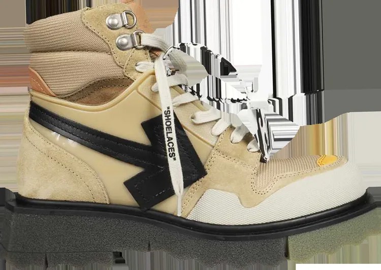 Ботинки Off-White Hiking Sneaker Boot Beige, коричневый