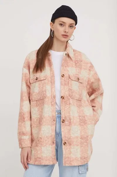 Куртка-рубашка Roxy, розовый