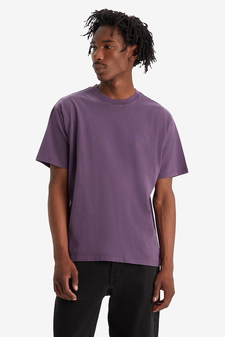 Хлопковая футболка свободного кроя Red Tab Levi'S, фиолетовый