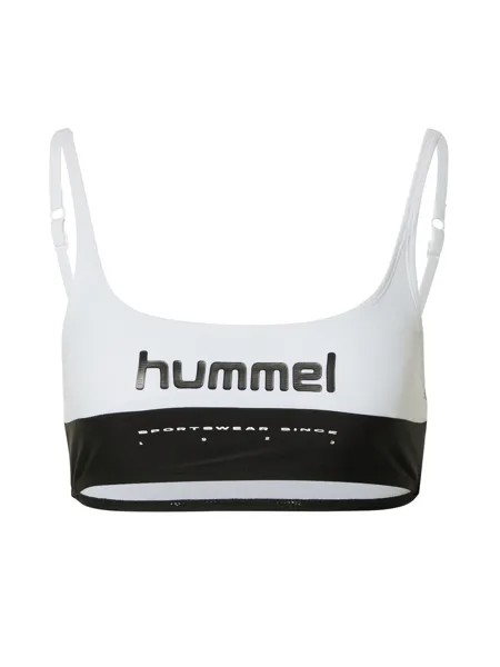 Топ бикини без косточек Hummel, черно-белый