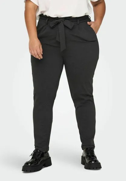 Брюки CURVY EINFARBIGE ONLY Carmakoma, цвет dark grey melange