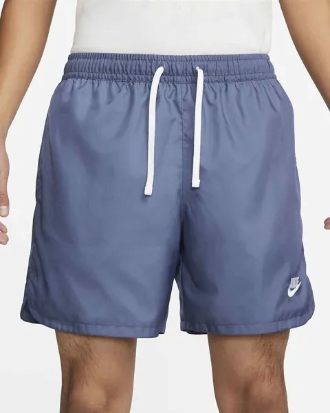 Шорты Nike Club с тканой подкладкой - синий / DM6830-491 / Мужские брюки Expedited