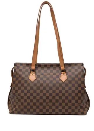 Louis Vuitton сумка-тоут Damier Ebène Columbine 1996-го года