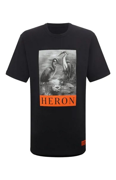 Хлопковая футболка Heron Preston