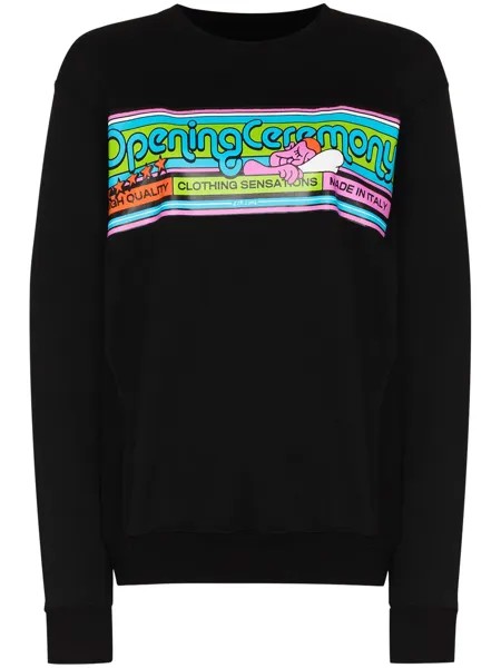 Opening Ceremony graphic-print cotton sweatshirt