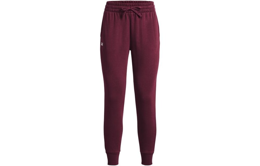 Женские трикотажные спортивные штаны Under Armour, цвет Burgundy