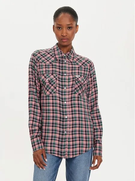 Рубашка стандартного кроя Wrangler, розовый