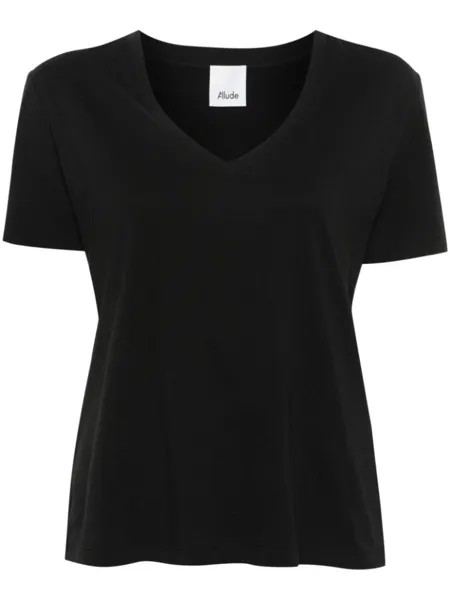 Allude футболка из джерси, черный