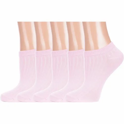 Носки HOBBY LINE, 5 пар, размер 36-40, розовый