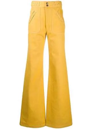 Marc Jacobs брюки широкого кроя с плетением