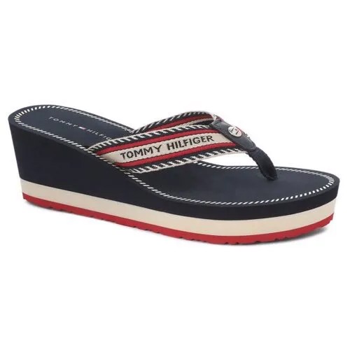 Сланцы Tommy Hilfiger FW0FW05762 светло-серый, Размер 41