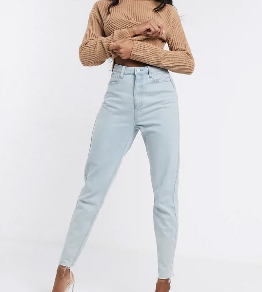 Голубые джинсы в винтажном стиле Missguided Tall-Голубой