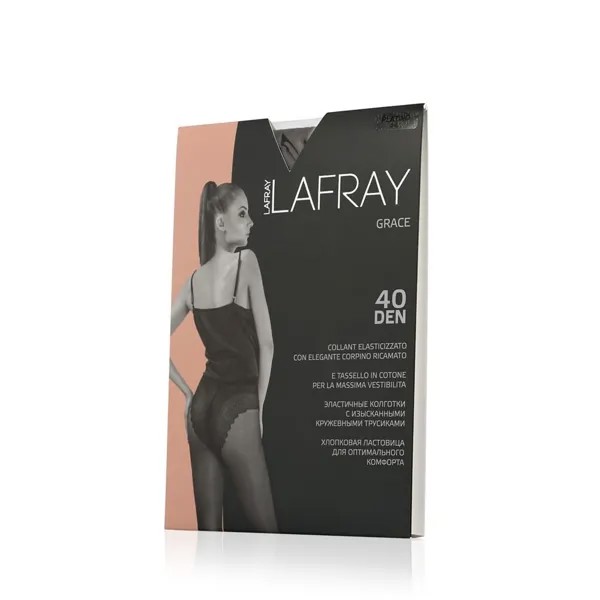 Колготки женские La Fray серые 4