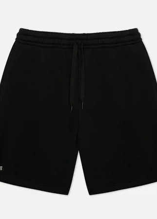 Мужские шорты Lacoste Sport Tennis Fleece, цвет чёрный, размер XS