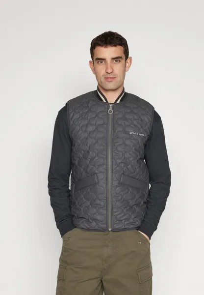 Жилет QUILTED GILET Lyle & Scott, антрацит