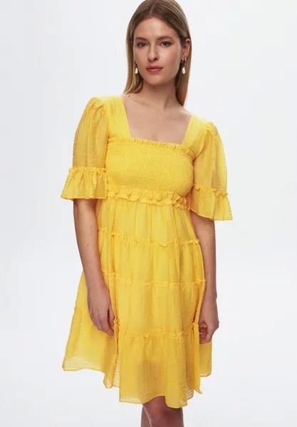 Летнее платье adL, желтый