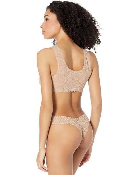Бралетт Hanky Panky Daily Lace Lined Scoopneck Bralette, цвет Taupe