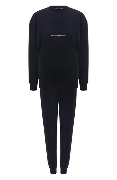 Хлопковая пижама Emporio Armani
