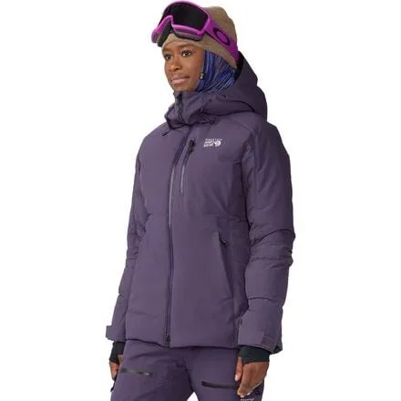 Пуховик Powder Maven женский Mountain Hardwear, цвет Blurple