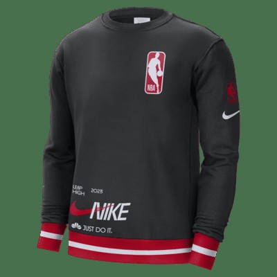 Толстовка Nike Team 31 Men’s NBA Lunar New Year Fleece Sweatshirt, черный/белый