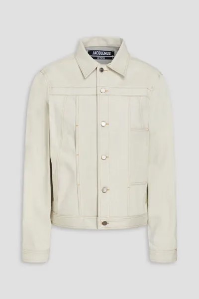 Джинсовая куртка Ним Jacquemus, цвет Off-white