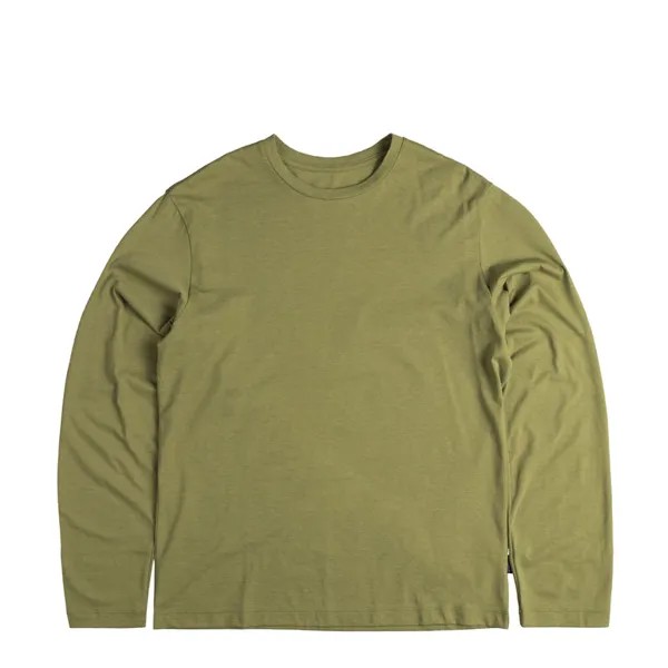 Футболка L/S Essential Tee Patagonia, зеленый