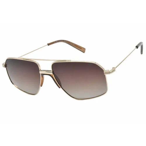 Солнцезащитные очки Invu IB12400, золотой, коричневый