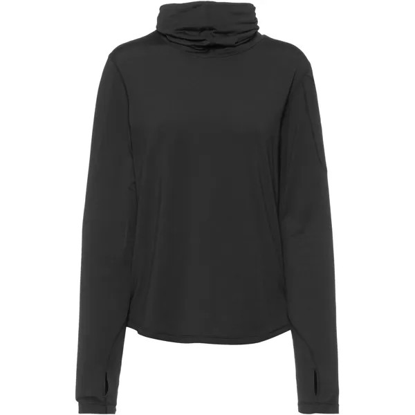 Лонгслив Puma RUN BRUSHED CLOUDSPUN, черный