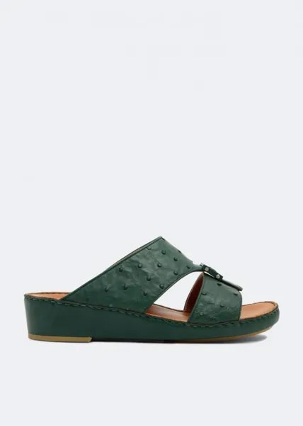 Сандалии PRIVATE COLLECTION Quadratura sandals, зеленый