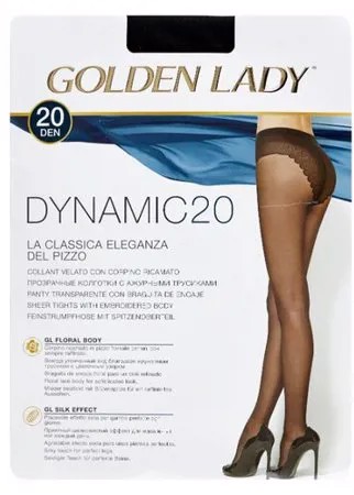 Колготки Golden Lady Dynamic 20 den, размер 2-S, nero (черный)