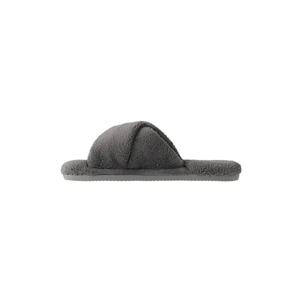 Тапочки Muji с перекрестной передней частью, серый