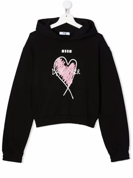 MSGM Kids худи с логотипом