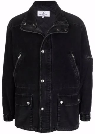 Valentino Pre-Owned вельветовый пуховик 1990-х годов