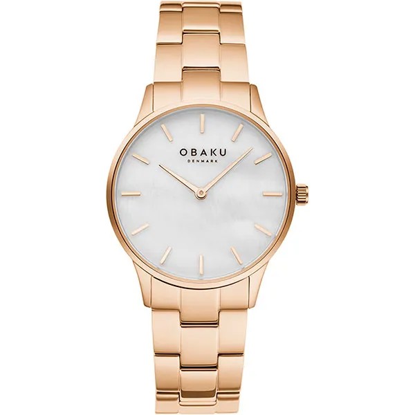 Наручные часы женские Obaku V247LXVWSV золотистые