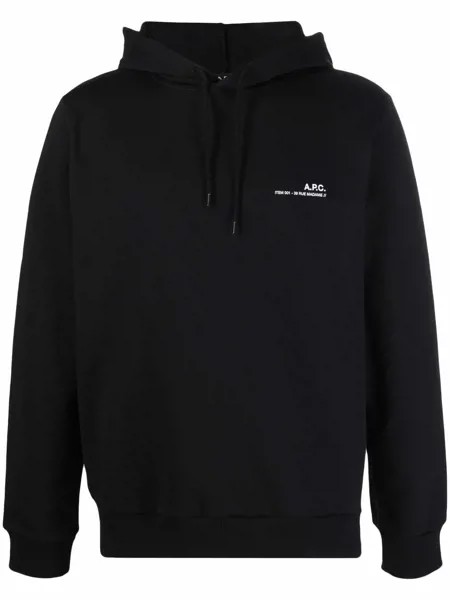 A.P.C. худи с логотипом