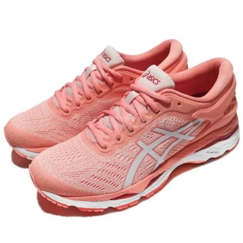 Asics Gel-Kayano 24 Seashell Розово-белые женские кроссовки для бега T799N-1701