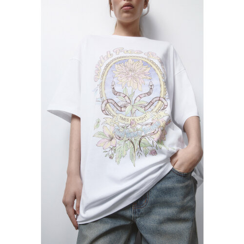 Футболка Befree, размер M/L, белый