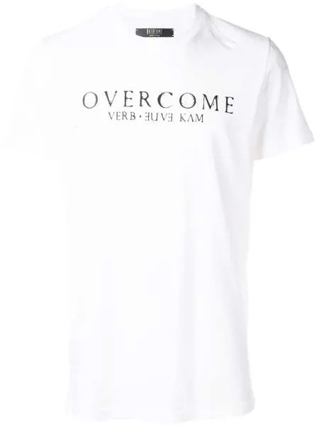 Overcome футболка с логотипом