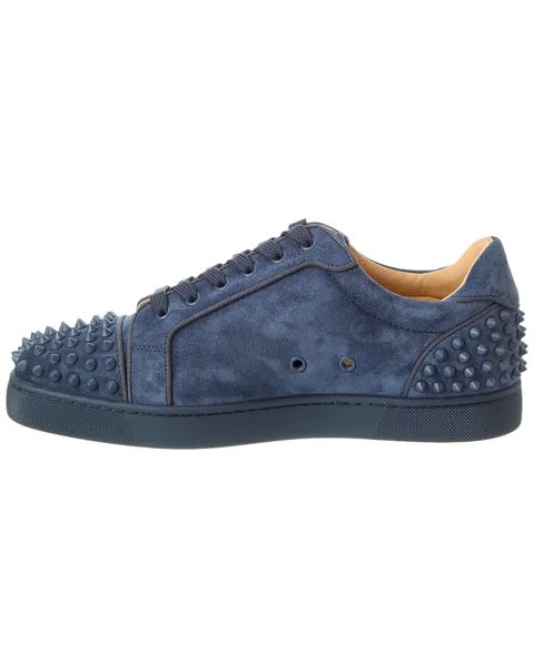 Christian Louboutin Seavaste 2 Orlato Замшевые кроссовки, синий