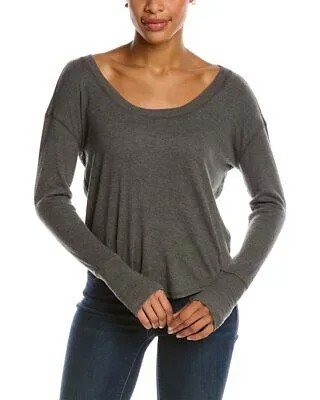 Женская футболка Chaser Triblend Rib Shirttail, зеленая, Xs