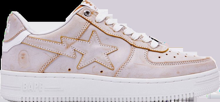 Кроссовки Wmns Bapesta #5 'Washed Beige', загар