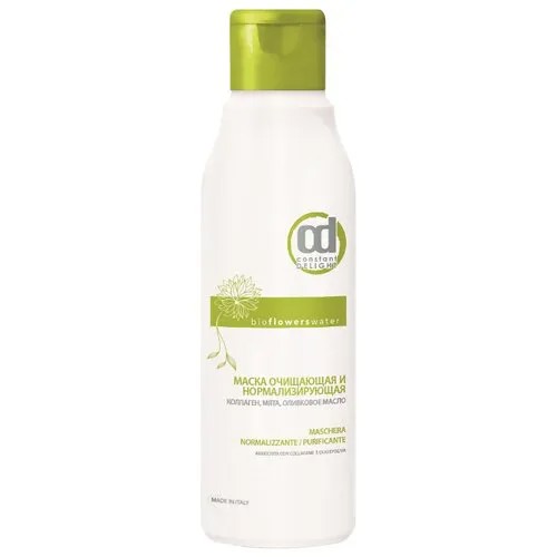 Constant Delight BIO FLOWERS WATER Маска для волос и кожи головы очищающая и нормализующая, 250 мл