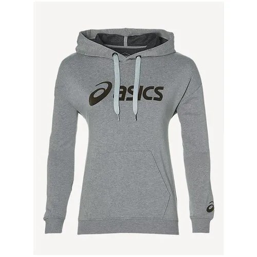 Худи ASICS Big Oth Hoodie, силуэт прямой, размер M, серый