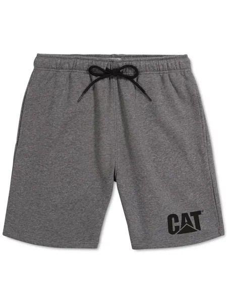 Мужские повседневные шорты из флиса Caterpillar, цвет Dark Heather Grey
